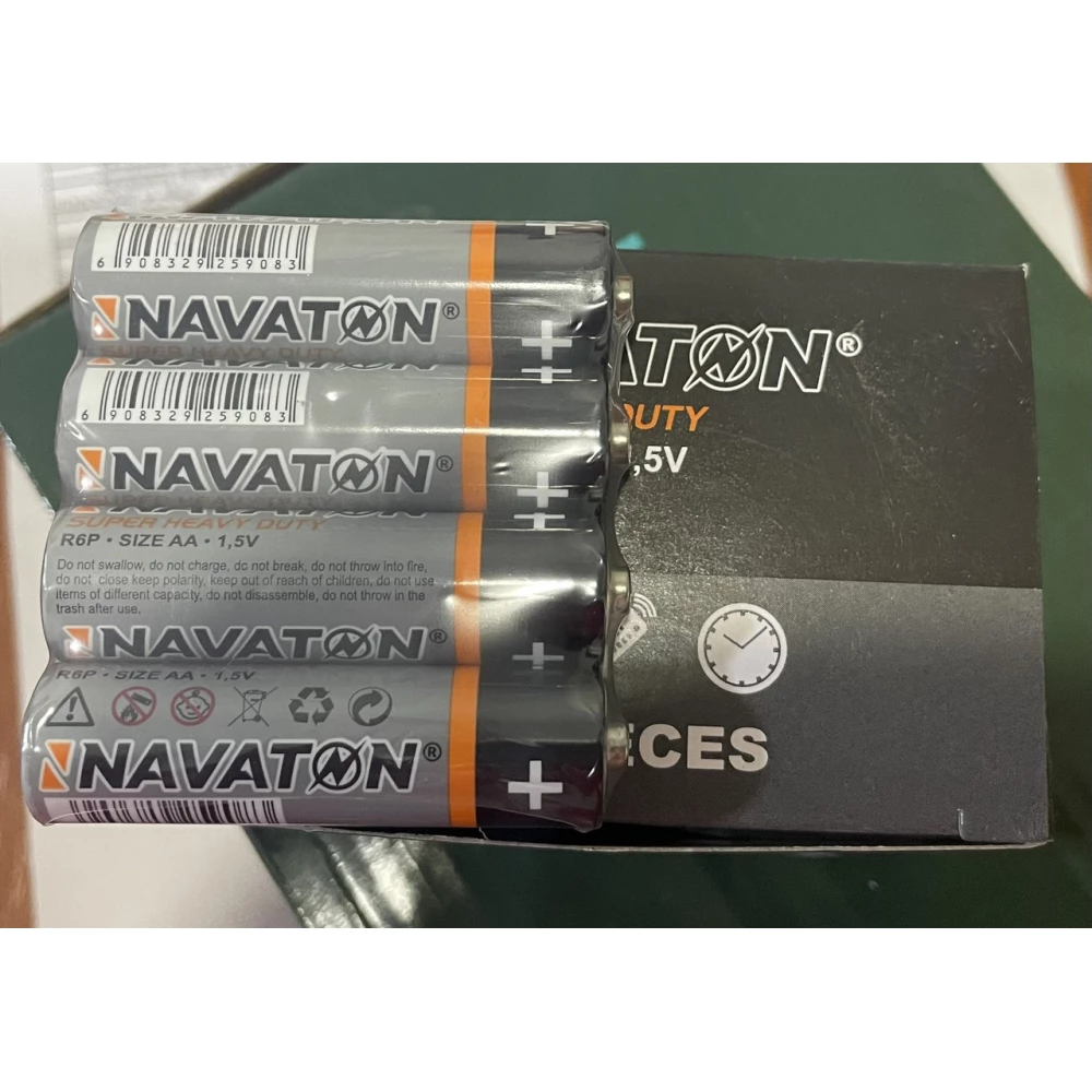 Батарейка NAVATON Super Heavy Duty 4AA-R06P-4S спайка 4 шт.уп,24 шт.