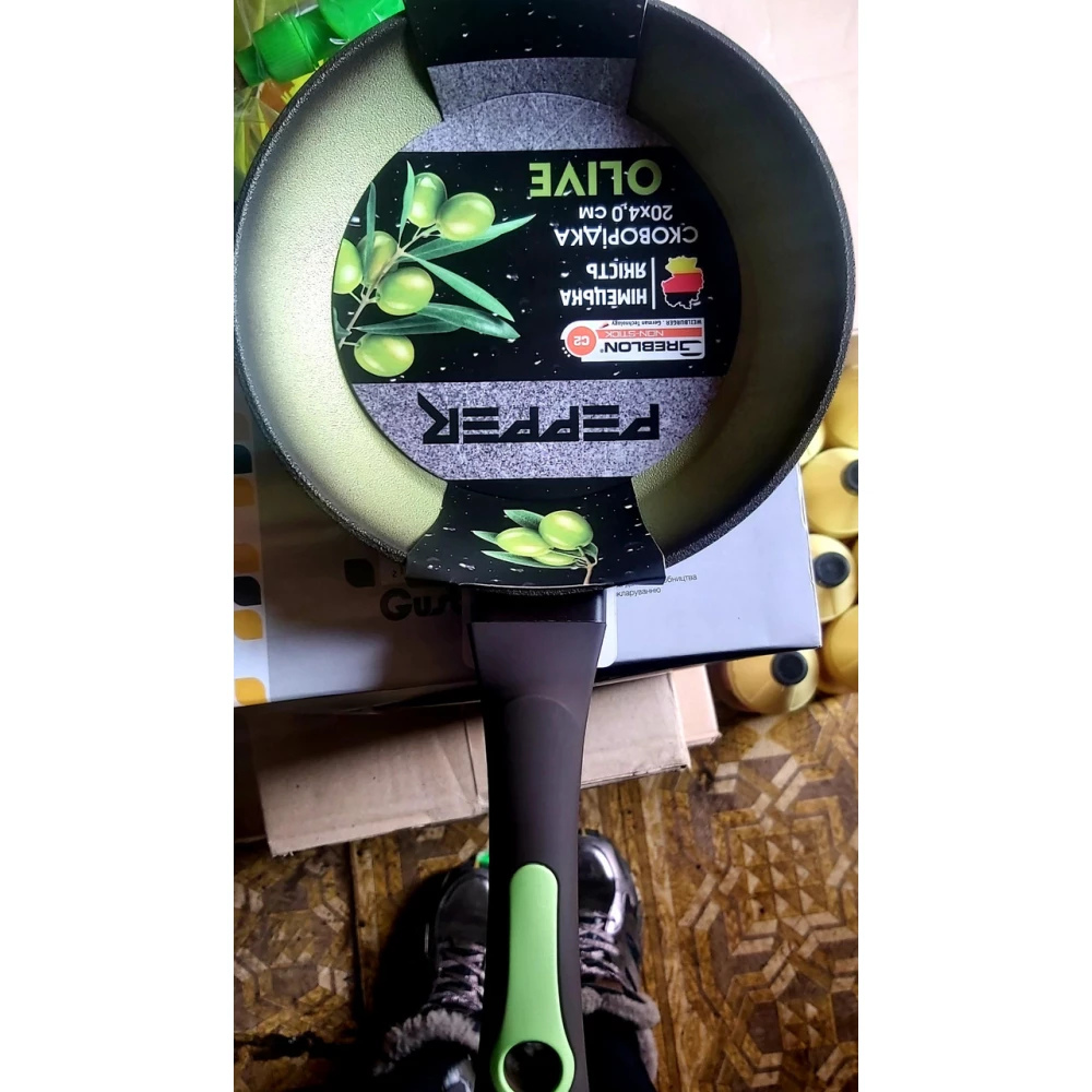 Кастрюля циліндрична алюмінієва 10л., “GUSTO“