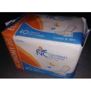 Изображение товара -  NormalClinic  щоденні гіг. прокладки -ultra Comfort -cotton&slim -в інд. пакуванні, 150 мм. DUO/уп40