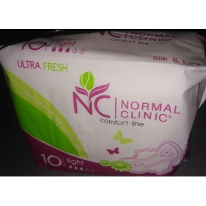 Изображение товара -  NormalClinic прокл д/крит днів - ultra fresh Comfort - silk&dry - 3 краплі, 240 мм/уп=10