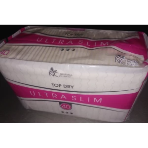 Изображение товара -  NormalCliniс прокл д/крит днів - ultra slim - top dry - 3 краплі, 240 мм. BIG PACK/уп=40