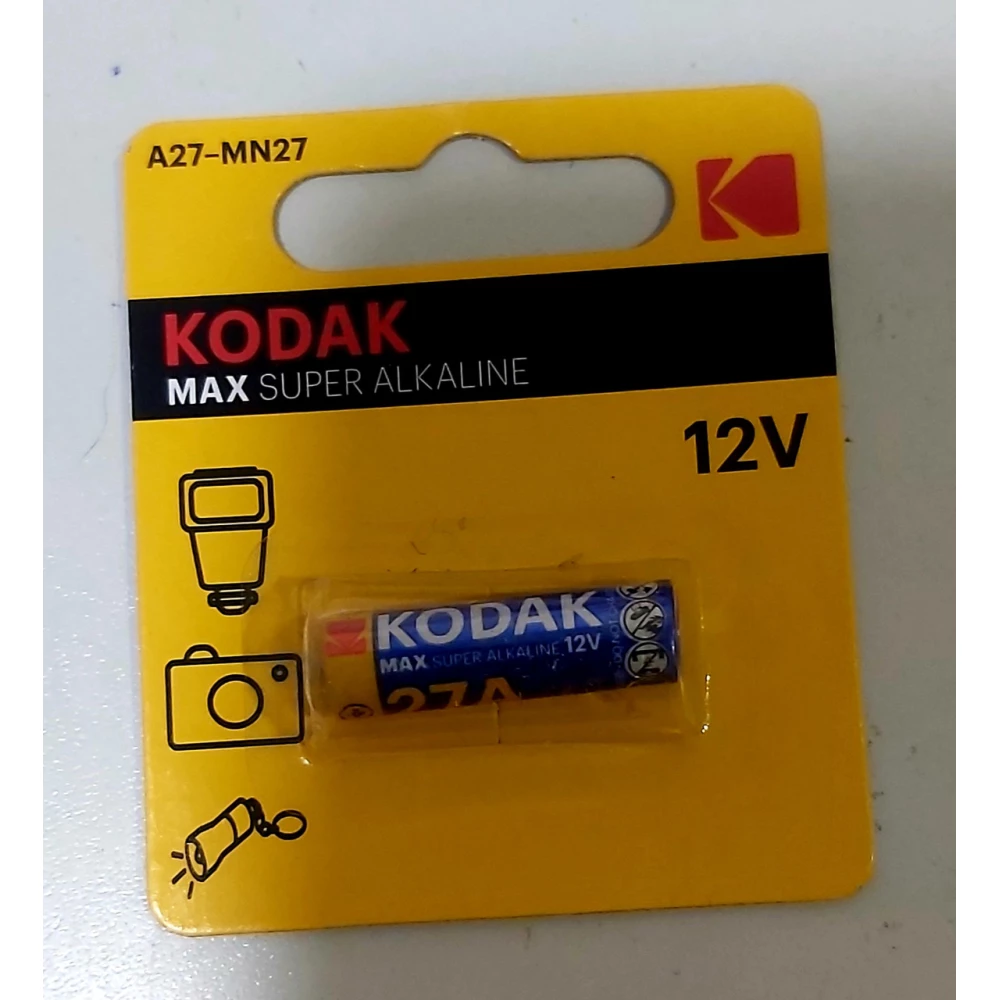 Батарейка 27 Кодак Блістер-1шт.
