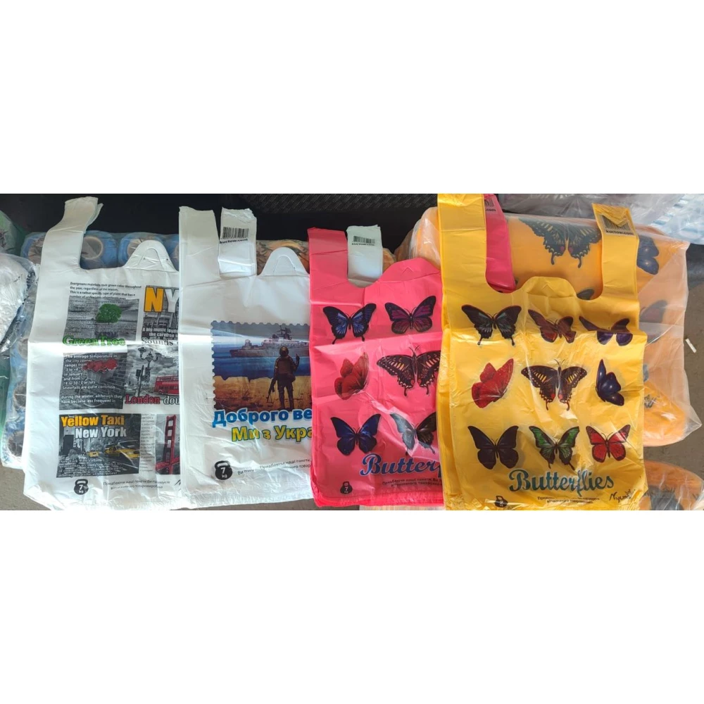 Майка “Кустов“ 28*46, Малюнок Міцна, пач.-250шт.