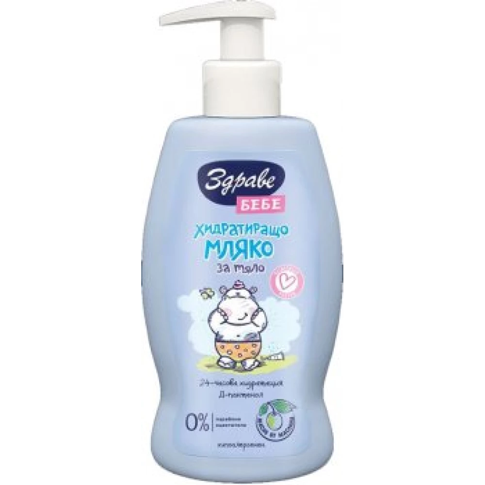 Zdrave Bebe Moisturising milk - дитяче зволожующе молочко для тіла (400 мл.)