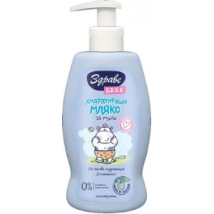 Изображение товара -  Zdrave Bebe Moisturising milk - дитяче зволожующе молочко для тіла (400 мл.)