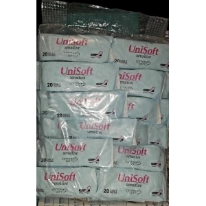 Изображение товара -  UniSoft щоденні гіг. прокл. Sensetive - cotton soft без індив упак. 155 мм, пак.=20 шт. Спайка 48 шт.