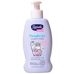 Изображение товара -  Zdrave Bebe Wash gel - дитячий гель для купання для волосся і тіла (400 мл.)