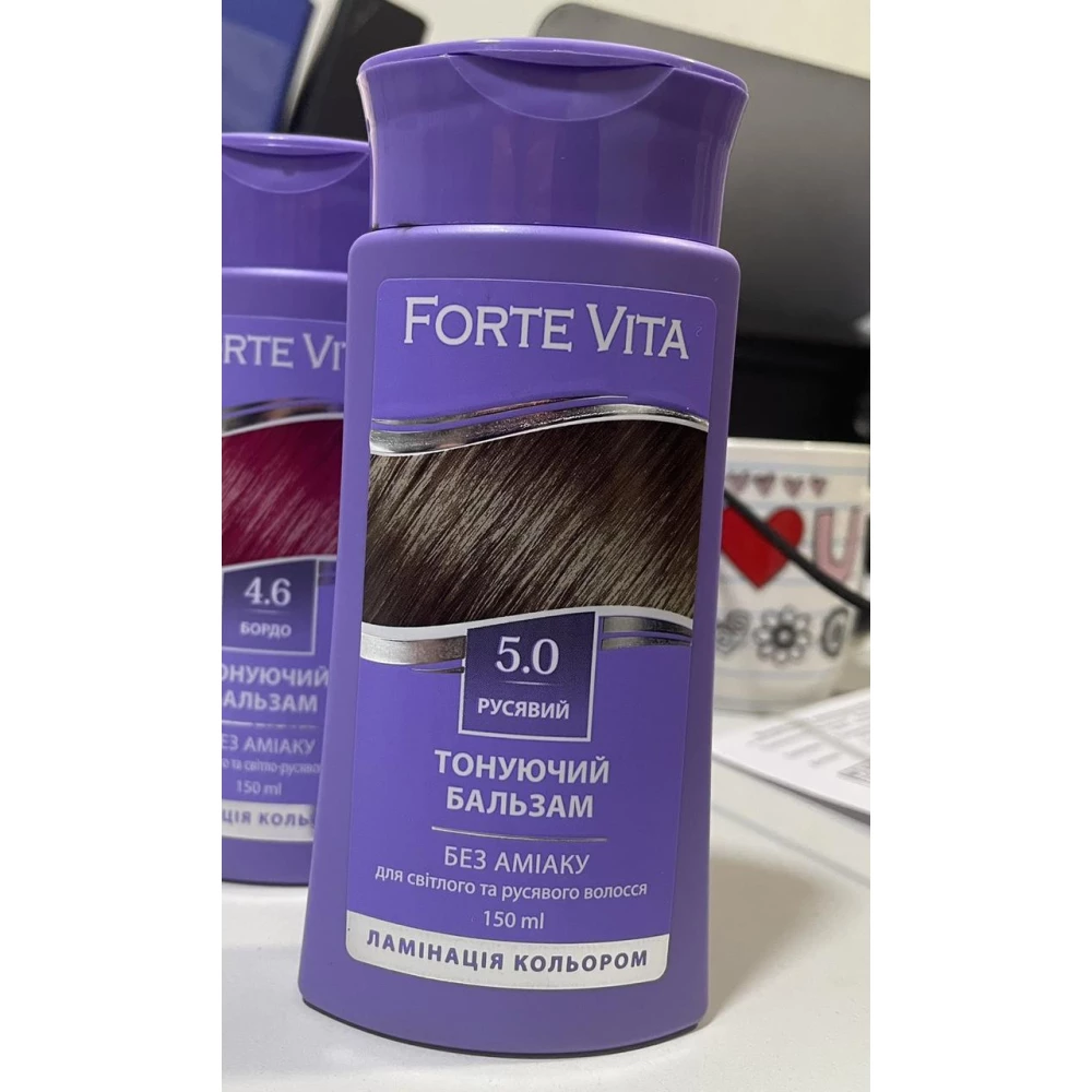 Бальзам тонуючий Forte Vita 5,0 Русявий 150мл.