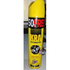 Изображение товара -  Антимоль KRA DEO Аерозоль , уп.-6шт. ящ.-24шт.